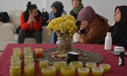 Doğal krem atölyesine yoğun ilgi