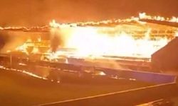 Takımları küme düşen 3 taraftar, stadyumu yaktı!