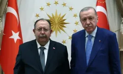 Cumhurbaşkanı Erdoğan, YSK Başkanı Ahmet Yener'i kabul etti