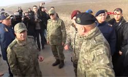 Genelkurmay Başkanı Bayraktaroğlu ve Komutanlar Haymana’daki uçak enkazını inceledi