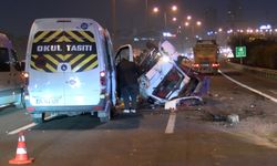 Bağcılar TEM’de zincirleme kaza: Trafik durma noktasına geldi