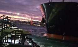 Beşiktaş'ta sürüklenen kuru yük gemisi son anda durdu