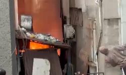 Sultangazi'de tekstil atölyesinde yangın