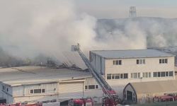 Tuzla'da fabrika yangını