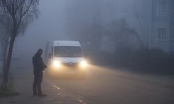 Keşan'da yoğun sis etkili oldu