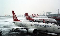 Yoğun kar uçuşları da vurdu: 2 havayolu 133 uçuşu iptal etti