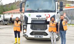 Kırıkkale’de kimya fabrikasındaki yangına Mamak’tan destek