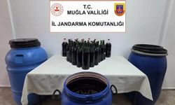Muğla’da 1 ton sahte içki yakalandı