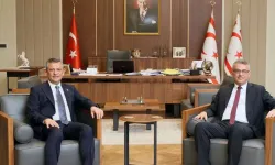 Özgür Özel, KKTC Cumhurbaşkanı Erhürman ile görüştü