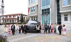 Pursaklar’da minikler TOGG ile yerli üretimi tanıdı