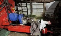 Kolunu silaj makinesine kaptıran 10 yaşındaki çocuk öldü
