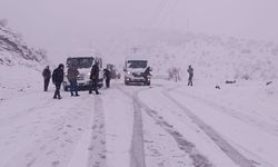8 ilde kar yağışı etkili oldu: Birçok köy yolu ulaşıma kapandı