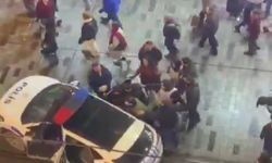 Taksim’de asgari ücret protestosu