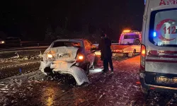 TEM Otoyolu'nda zincirleme kaza