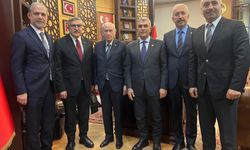 AK Parti heyetinden Devlet Bahçeli'ye ziyaret