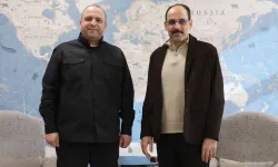 Kalın, Ukrayna Milli Güvenlik ve Savunma Konseyi Sekreteri Rustem Umerov ile görüştü