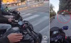 Polisin üzerine motosiklet süren 2 kişi tutuklandı