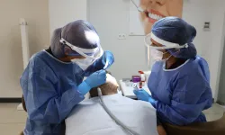 Antalya'da ücretsiz diş hizmeti yoğun ilgi gördü