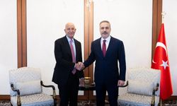 Hakan Fidan Tom Barrack'ı kabul etti