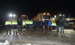 Başkan Çırpanoğlu kar mesaisini sahada denetledi