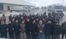 Van’daki BİM depo işçileri iş bıraktı