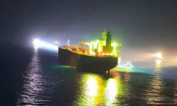 Bozcaada'da karaya oturan tanker 12 gün sonra kurtarıldı