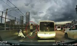 Çarptığı yaralı kadına yardım etmek yerine aracını kontrol etti