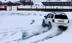 Cami avlusunda drift yapan sürücüye 58 bin TL ceza