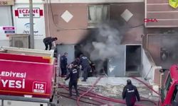Şanlıurfa'da yatak imalathanesinde yangın