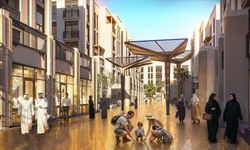 Dubai'de 'altın cadde' kuruluyor