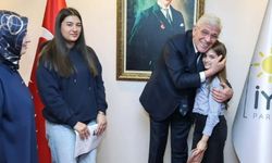 İYİ Parti lideri Dervişoğlu, Sinan Ateş’in ailesiyle görüştü