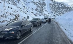 Hakkari-Van ve Hakkari-Çukurca kara yollarında 3 ayrı noktaya çığ düştü