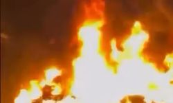 Avcılar’da İETT otobüsü alev alev yandı