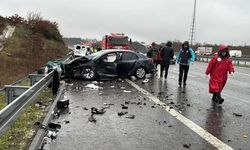 İstanbul-İzmir Otoyolu'nda zincirleme kaza: 1 ölü!
