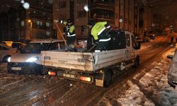 Keçiören Belediyesi’nden karla mücadelede 7/24 mesai