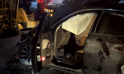 Minibüs ile otomobil otoyolda çarpıştı: 1 ölü, 3 yaralı