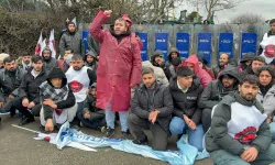 Patron Özilhan’ın evinin önünde eylem yapan Migros işçileri gözaltına alındı