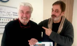 Erdal Özyağcılar'dan Ufuk Özkan'a ziyaret