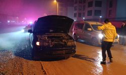 Polisten kaçan alkollü sürücü, kaza yapınca yakalandı