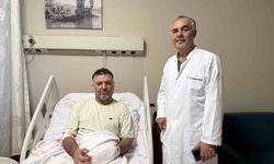 Sıcak torbası patlamasıyla vücudunun yüzde 30’u yandı