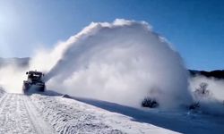 Tunceli'de 123 köy yolu kardan ulaşıma kapandı