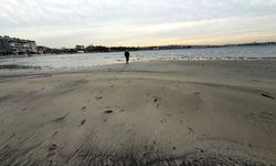 Tekirdağ'da deniz 50 metre çekildi; vatandaşlar tedirgin