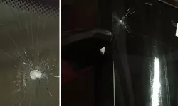 Trabzonspor takım otobüsüne Antalya'da taşlı saldırı