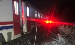 Balıkesir'de toprak kayması sonucu tren raydan çıktı