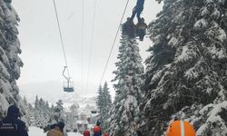 Bakan Yerlikaya'da 51 kişinin mahsur kaldığı telesiyej arızası açıklaması