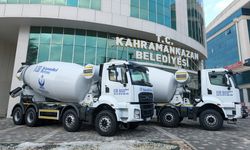 KazanBel Beton’un araç filosu yeni beton mikserleriyle güçlendi