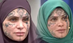 Yüzündeki dövmelerle gündem olmuştu! Nazan Ünal'ın başörtüsüz hali ortaya çıktı