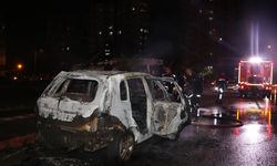 Tartıştığı kız arkadaşı ile annesinin araçlarını kundakladı