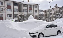 Bitlis'in yüksek kesimlerde kar kalınlığı 1 metreyi aştı; 100 köy yolu ulaşıma kapandı