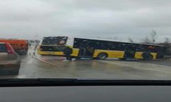 Büyükçekmece'de İETT kazası: 5 yaralı